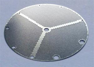 China 250mm Perforated Metal Mesh High Precision Circle Hexagon Grille on sale