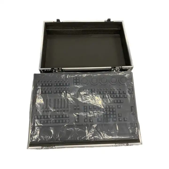 DMX512 Light Controller Motorized Faders OnPC Command Wing Controller With RGB Backlit Encoder