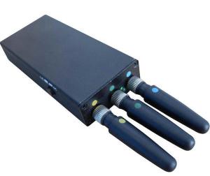Wholesale 3 Antenna Cheap Handheld Cell Phone GSM CDMA DCS PHS GPS Signal Jammer Blocker Isolator from china suppliers