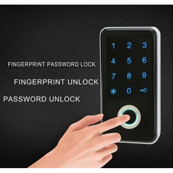 High Quality Biometric Fingerprint Locker Digital Pin Lock for Drawer Cabinet Security Lock