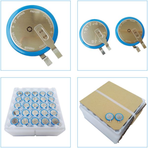 Heat Resistant Coin Lithium Ion Battery Manganese Dioxide Batteries Industrial CR2032HR