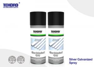China CFC Free Silver Galvanized Spray , High Coverage Rust Prevention Spray For Steel on sale