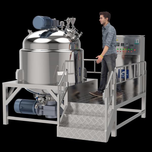 Dish Washer Detergent Shampoo Making Machine Mixing Tank Homogenizer Mixer