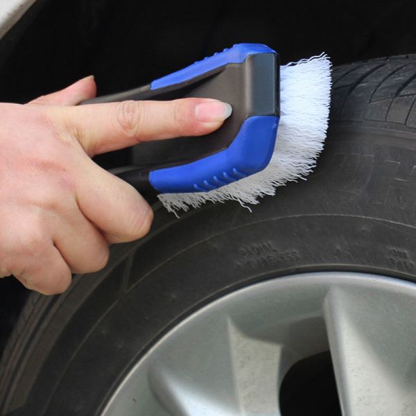 Microfiber Car Wheel Rim Cleaning Brush For Tire Valeting
