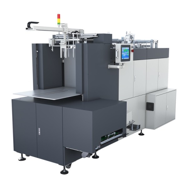 HX3000B Board Book Binding System With Data Input And Code Scan For Quick Changeover