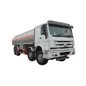 Wholesale CNHTC Stainless Howo 8x4 Fuel Oil Tank Truck 16-24cbm With Different Compartments For Gasoline Diesel Asphalt Storage from china suppliers