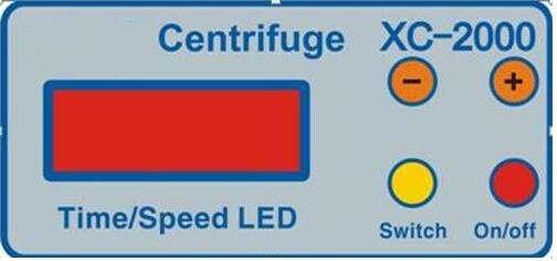 Small Lab Machine XC-2000 Centrifuge, 1-99min Time Range,
