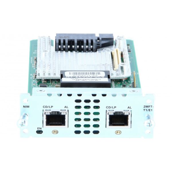NIM-2MFT-T1/E1 Cisco Router Module 2 Port Multiflex Trunk Voice / WAN Network Interface Module
