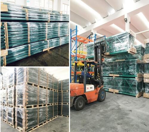 3.0”*3.0” Teardrop Columns Pallet Rack