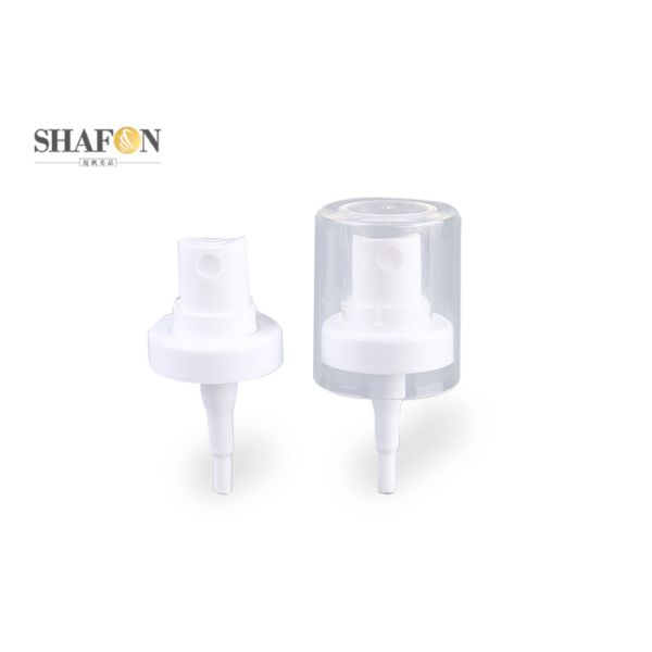 White Plastic Fine Mist Sprayer For Cosmetics Custom Color Inner Spring