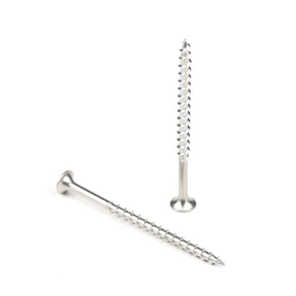 Plain Finish Cross Chipboard Screws Assortment Kit for Particle Board Installation