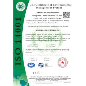 Shenzhen Liruisi Electronics Co., Ltd. Certifications