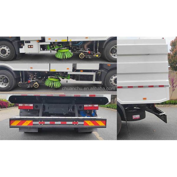 Pure Electric Carpet Sweeper for Custom's Requirement Energy Type Electric Cleaning Truck Suction Street Sweeper Truck