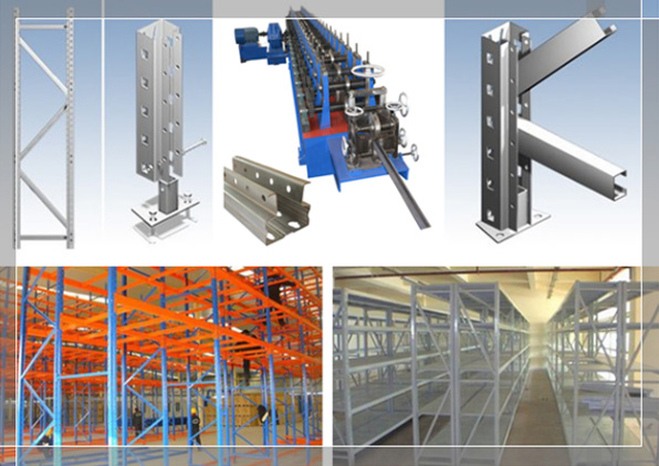 Three Piece Knife Rollformer Hydraulic Cutting Semi Automatic