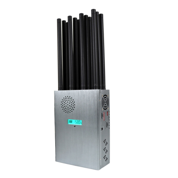 18W Output Power Handheld Signal Detector with 18 Channels and 2-25m Jamming Distance