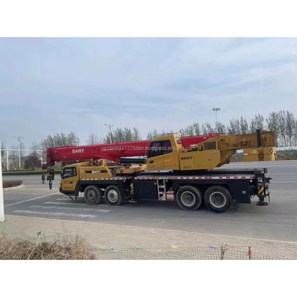 Used SANY 80ton Crane with 80 Ton Rated Loading Capacity and Other Hydraulic Pump