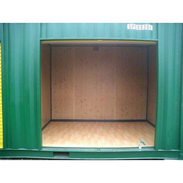 20 Feet Length Roller Shutter Door Self Storage Shipping Container 20ft