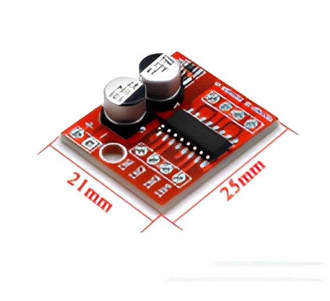 Cratall Dual H-Bridge 2-Channel Stepper Motor Driver Forward/Reverse PWM -20-+50C
