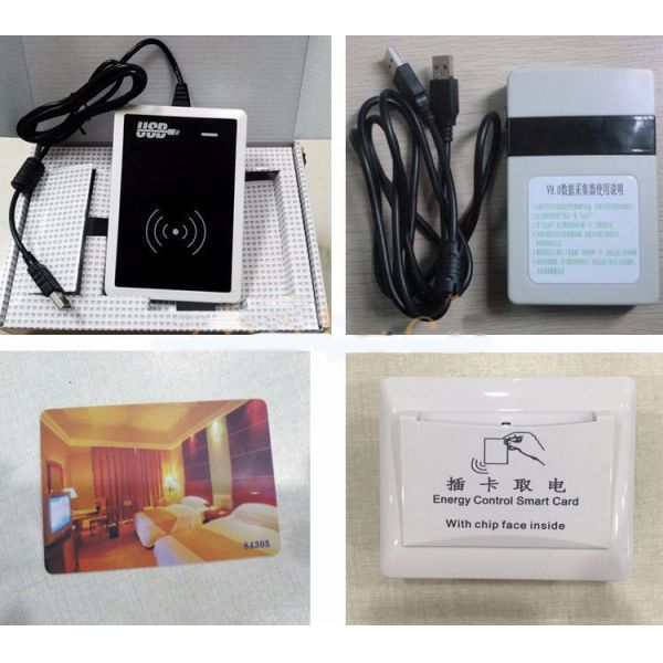 High Security Software Management System RF Hotel Door Lock Electronic Door Latches