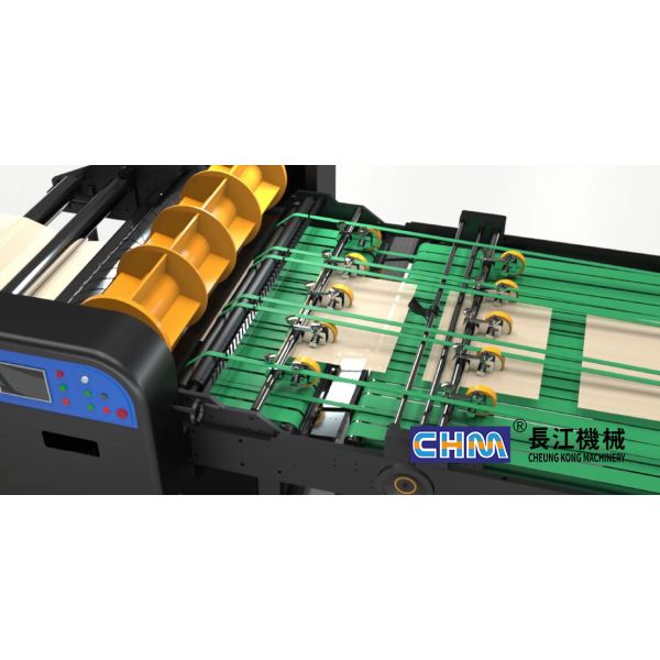 L Type Paper Sheeter Machine 28g - 60g Paper Roll Chm 1400 Sheeter