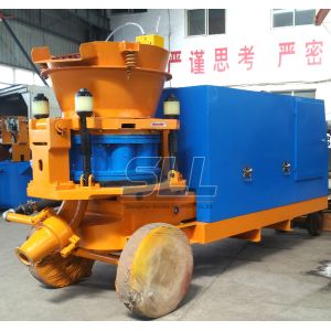 Buy cheap Diesel Engine Drive Dry Shotcrete Machine Four - Point Clamping Device from wholesalers