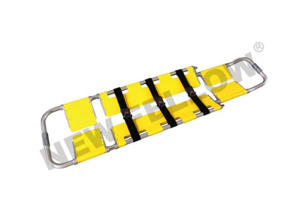Quality High Strength Aluminum Safety Scoop Stretcher For Fire Scene ISO9001 / 13485 for sale