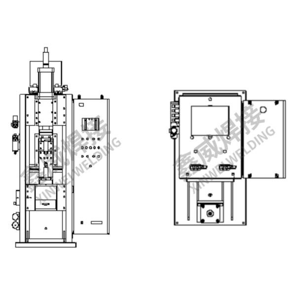 Screw Bolt Capacitive Capacitor Discharge Energy Storage Nut Spot Welding Machine