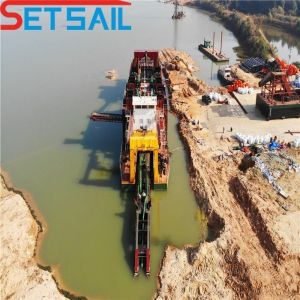5500 Cubic Meter Water Flow Capacity Cutter Suction River Sand Dredger with