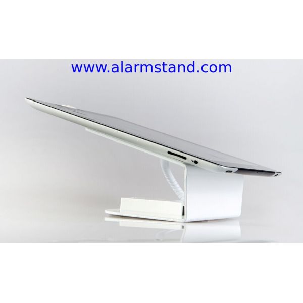 COMER Tablet display cable lock magnetic stand with alarm/anti-theft alarm system for tablet