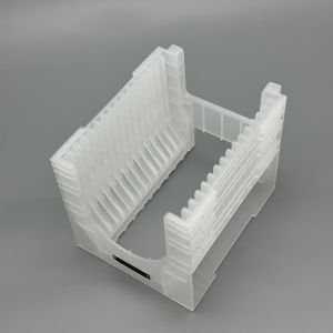 Transparent PP Wafer Shipping Cassette 16PCS for Semiconductor Wafer Transport