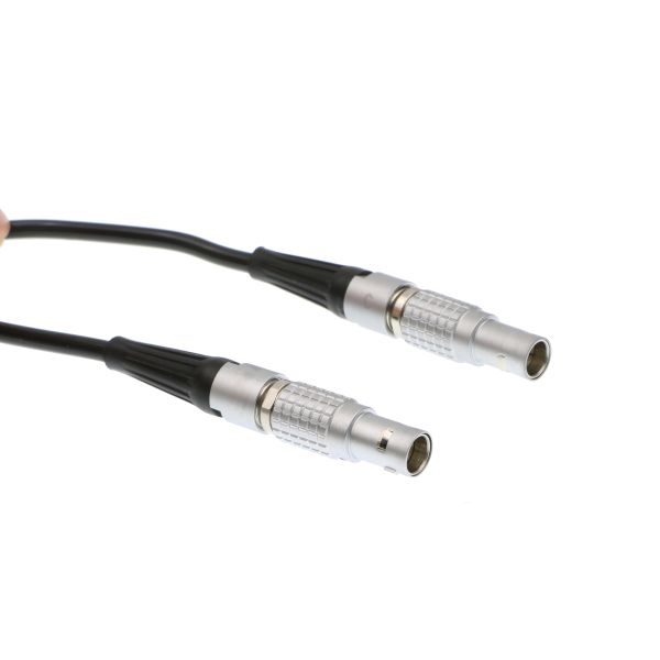 Straight 5 Pin Lemo Sound Devices Timecode Cable For ZAXCOM DENECKE XL-LL