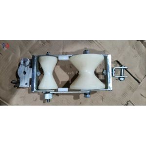 Exchanging Overhead Grounding Wire Opgw Stringing Double Sheave Block