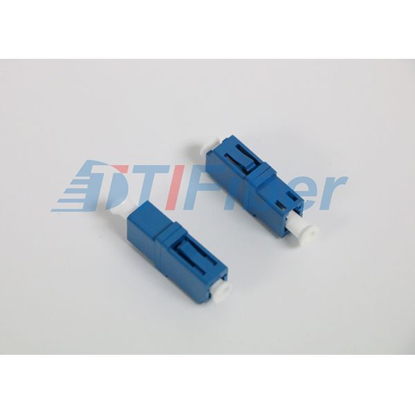 High Stability LC Fiber Optic Adapter For Lan / Wan , Good Temperature Performance