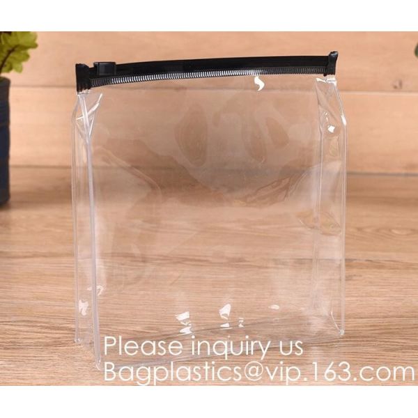 Wholesale Travel Transparent Bag Promotion Gift Cosmetic Bag Clear EVA Makeup Pouch,PVC/EVA cosmetic bag, PVC wine bag,
