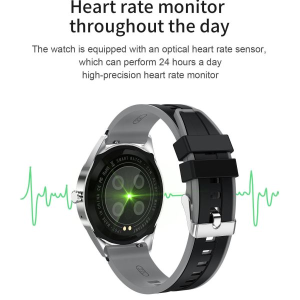 Men Smartwatch Bluetooth Call Heart Rate Monitoring Step Distance Fitness Tracker