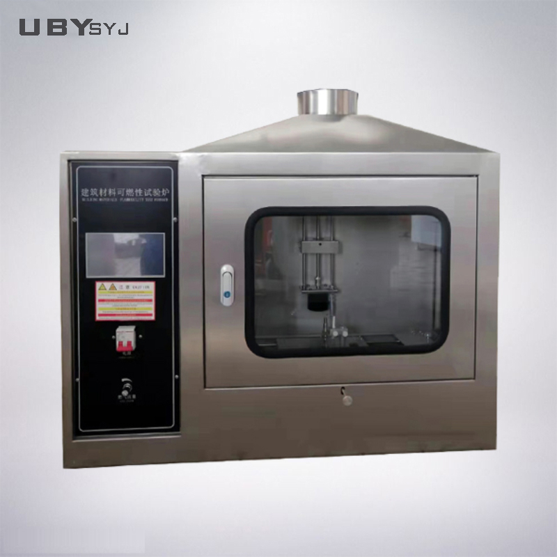 PLC Control ISO11925-2 Building Material Flammability Test Apparatus with 20 mm Flame Length for Fire Resistance Testing