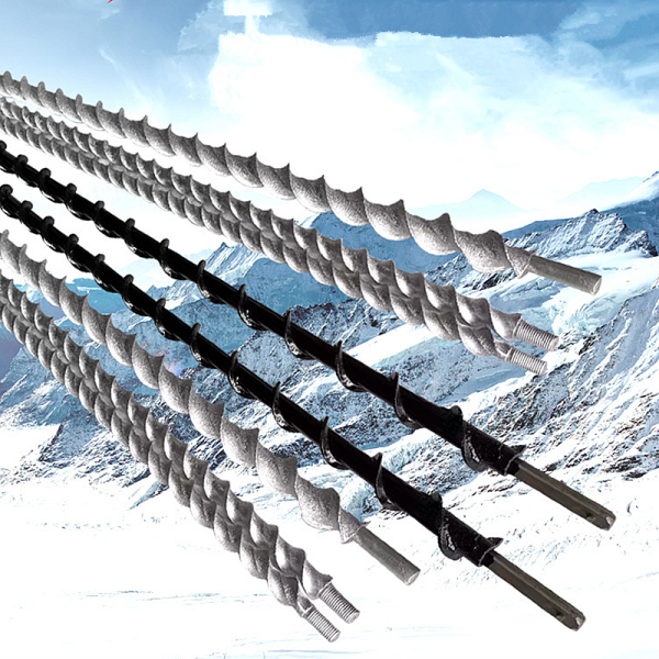 Factory Price Twist Drilling Rod High Strength Spiral Drill Rod Rock Drill Tools Integral Drill Rods