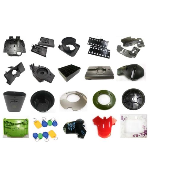 Nylon PMMA HDPE Custom Molded Plastic Parts For Wall Switch Cover