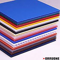 PP Corrugated Sheet 2mm PP Hollow Construction Board