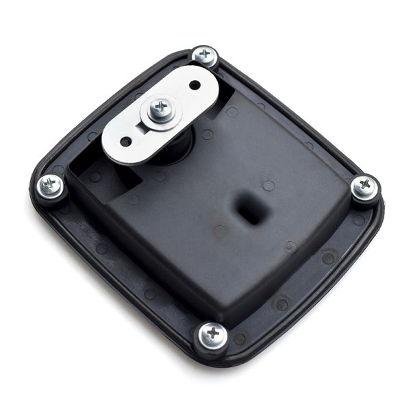Plastic Black Recessed Paddle Latch Lock For Storage Bins Tool Boxes
