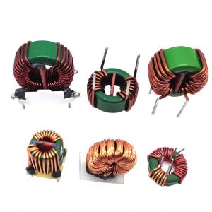toroidal ferrite core choke coil inductor through hole common mode choke