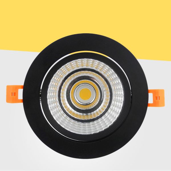 6W Adjustable Light LED Downlight Aluminum Housing LED Light Dimmable Spotlight Downlight Recessed COB LED Downlight