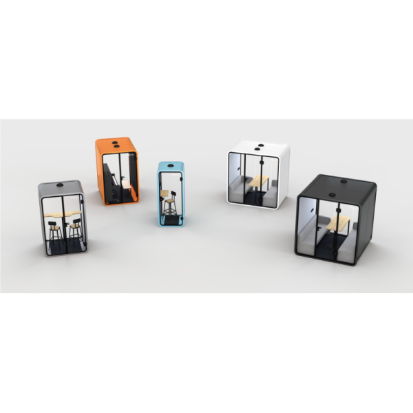 Multi Functional Recording Pod Modern Portable Soundproof Recording Booth Movable