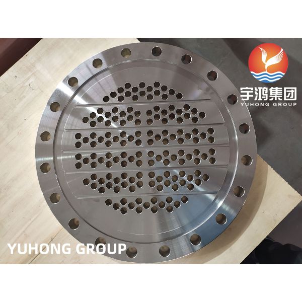 ASTM A182 F316L 1.4404 Corrosion Resistance Tubesheet مبادل حراري