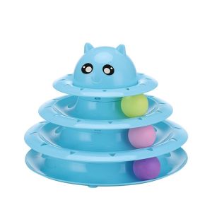 Wholesale Exploded Turntable Three Layer Combination Toys For Cat from china suppliers