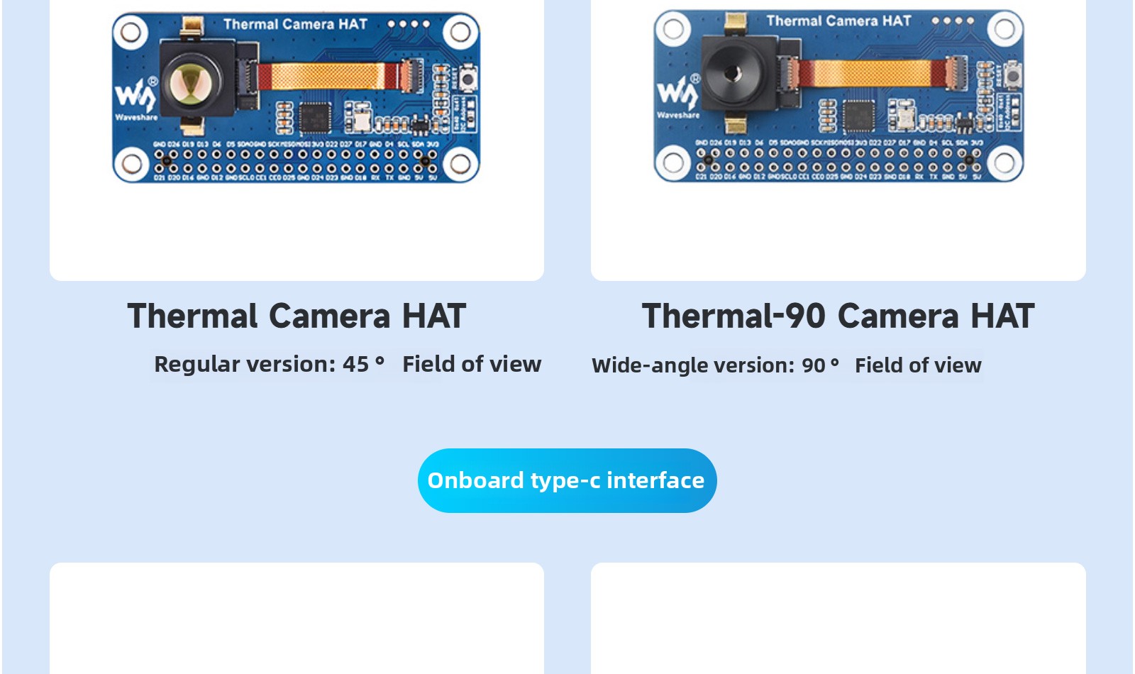 Weixue Non-Contact Far Infrared Thermal Image Sensor Module Thermal Imager for Raspberry Pi/USB Drones Racing Drone Accessories