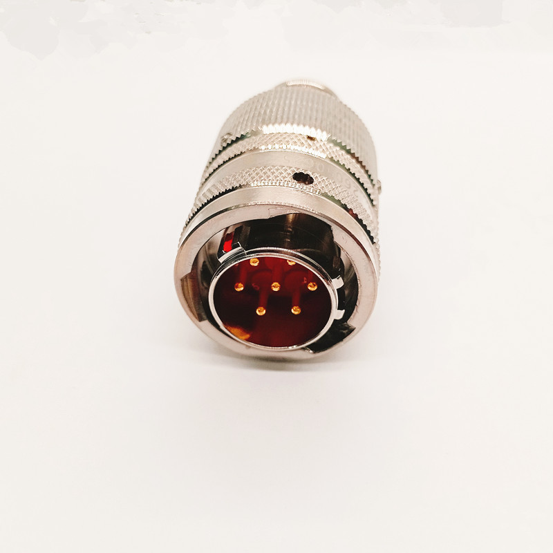 Y11 Series 41 Pin Gold-Plated Contacts Aluminum Alloy Shell Circular Connector Aviation Plug