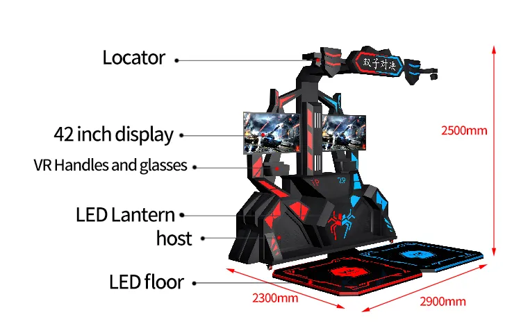Graphics VR Equipment Max Capacity 600kg 50Hz/60Hz Power Supply for Your Requirements