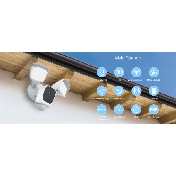 Smart Floodlight Camera(ASHFL01F)