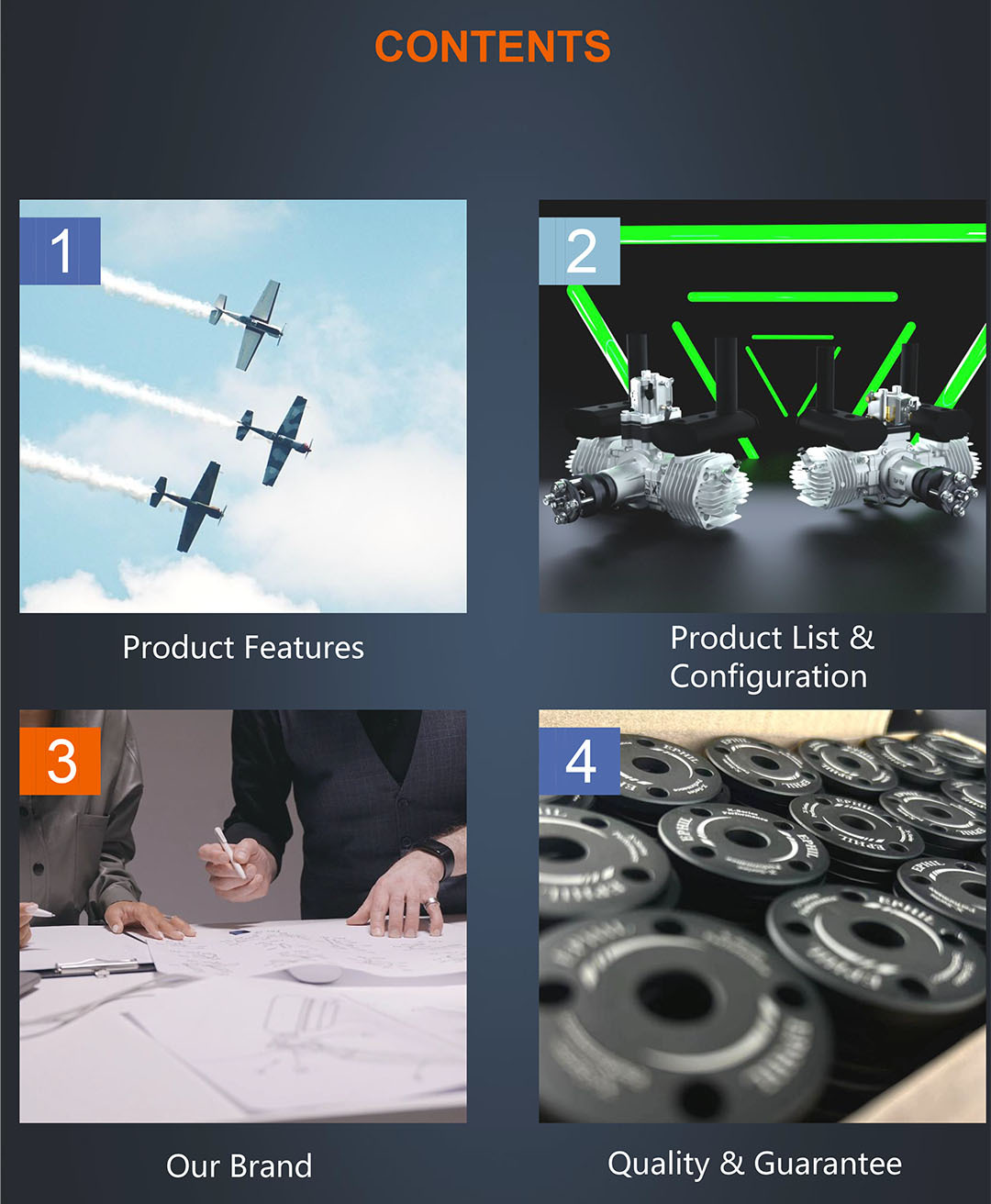 X-38Cc-S Model Aircraft Gasoline Engine Single-Cylinder Two-Stroke Side-Displacement Fixed-Wing Drone Accessories